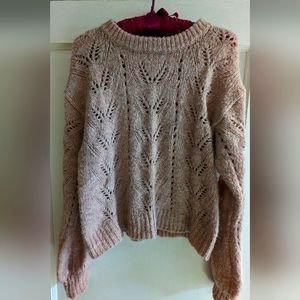 American Eagle cropped fit sweater